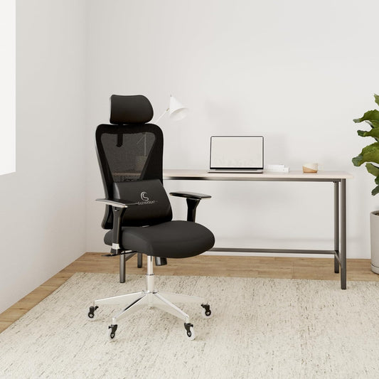 CLOUVOU CleverSeat Ergonomischer Bürostuhl – Verstellbar, bis 150 kg
