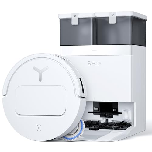 ECOVACS DEEBOT T50 Omni Saugroboter: 15.000 Pa, Heisswasser-Wischfunktion mit All-in-One Station