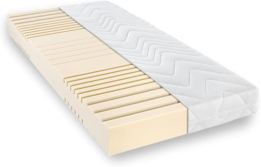 Matratzen Concord Sleepsy Leron Matratze 90x200 cm Komfortschaum 7-Zonen H2 Öko-Tex
