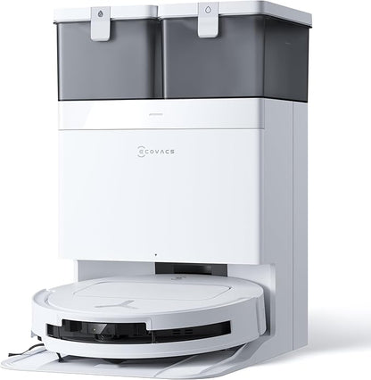 ECOVACS DEEBOT T50 Omni Saugroboter: 15.000 Pa, Heisswasser-Wischfunktion mit All-in-One Station
