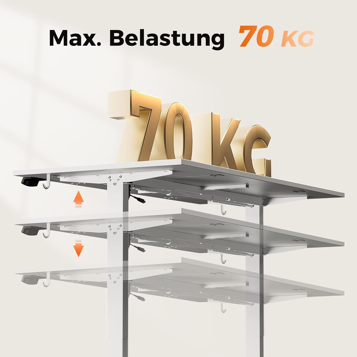 Agilestic höhenverstellbarer Schreibtisch elektrisch – ergonomisch, stabil, flexibel