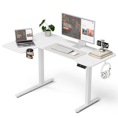 Acrolix Eckschreibtisch elektrisch höhenverstellbar – L-Form, ergonomisch, stabil