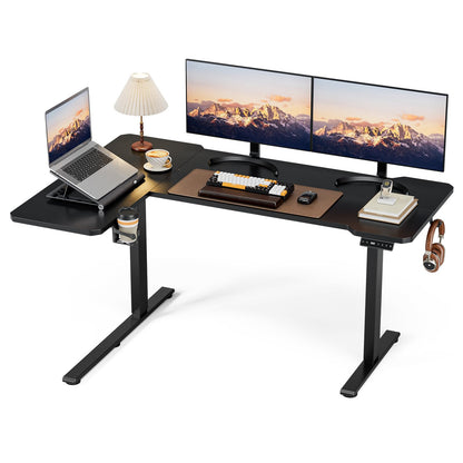 Acrolix Eckschreibtisch elektrisch höhenverstellbar – L-Form, ergonomisch, stabil