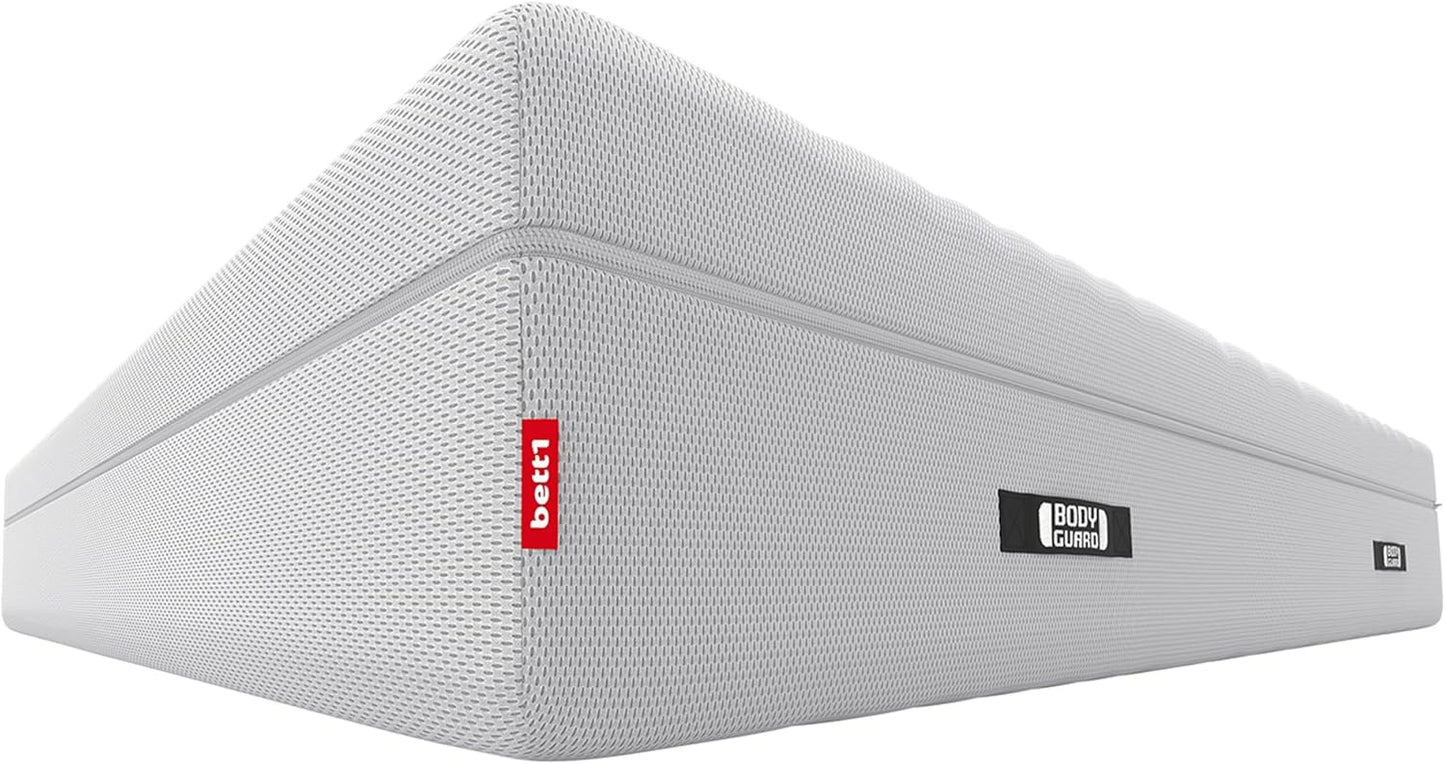 Bodyguard Bett1 Boxspring Matratze – 2in1 Liegehärten, Ergonomisch, QXSchaum, Oeko-TEX®, Made in Germany