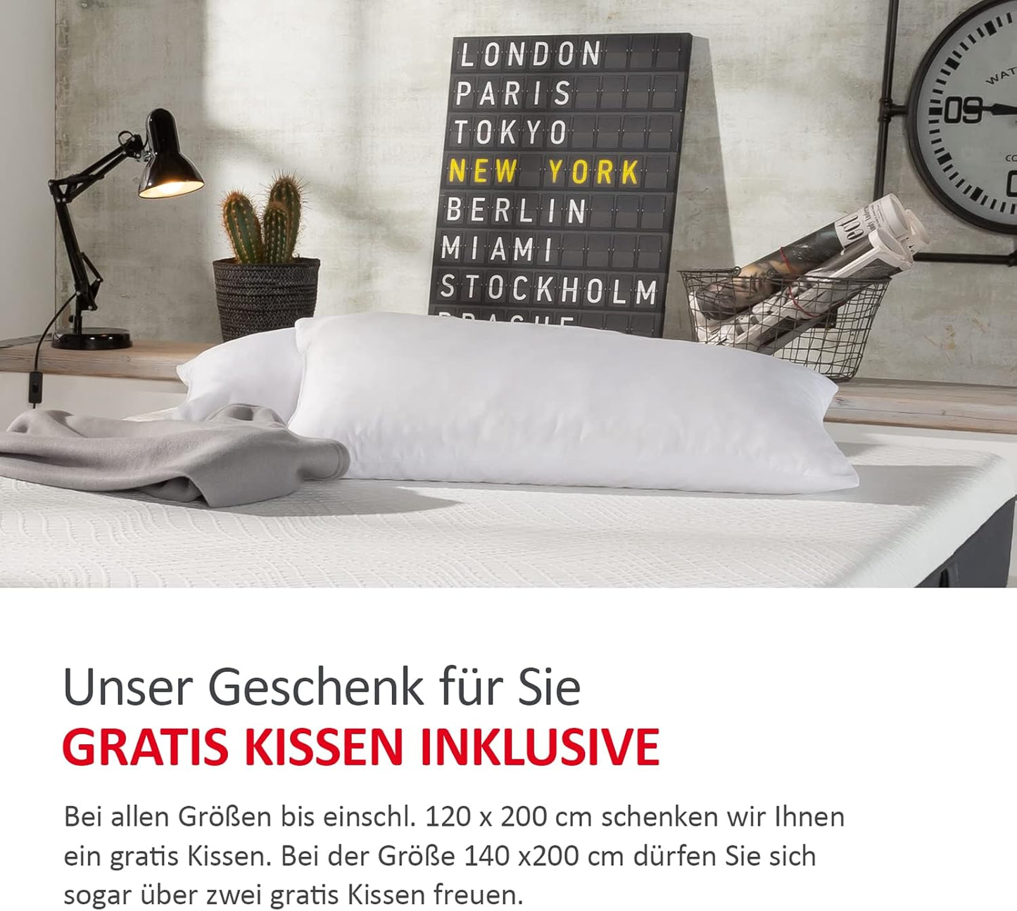 Matratzen Concord Taschenfederkernmatratze mit Duo Topper, Kaltschaum, Öko-Tex, atmungsaktiv
