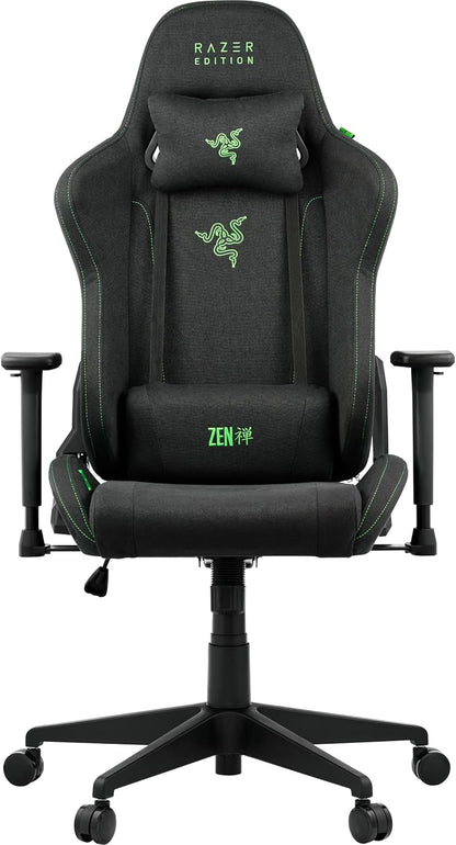 Razer Gaming Stuhl TAROK Essentials X Cloth, Schwarz, Stoffbezug, ergonomisch, bis 130 kg