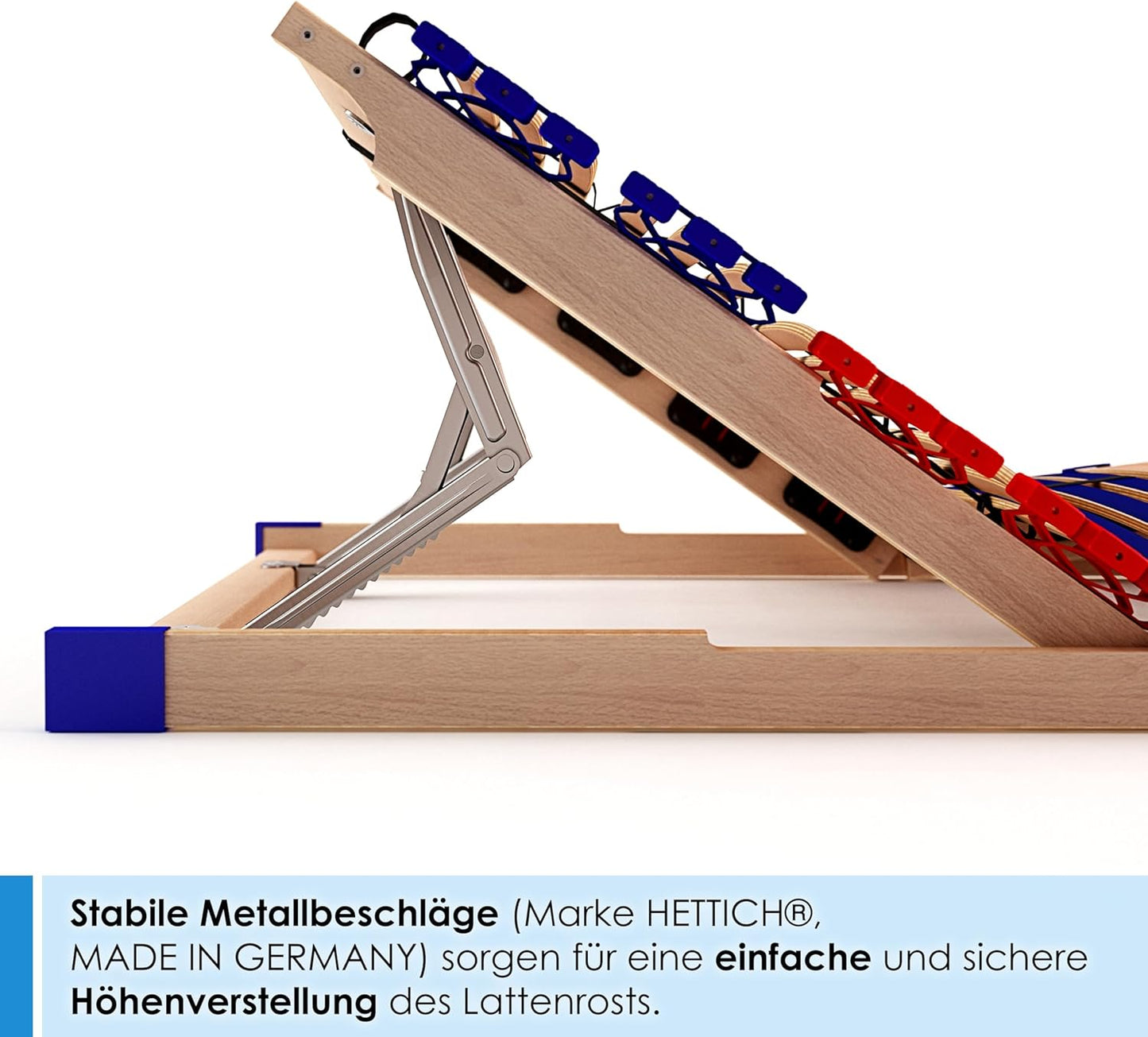 Schlummerparadies Lattenrost aus Buche – 7-Zonen, verstellbar