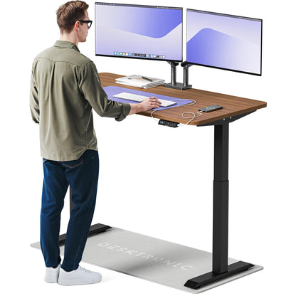Desktronic HomeOne Elektrisch Höhenverstellbarer Schreibtisch, USB-Anschlüsse, Ergonomisch