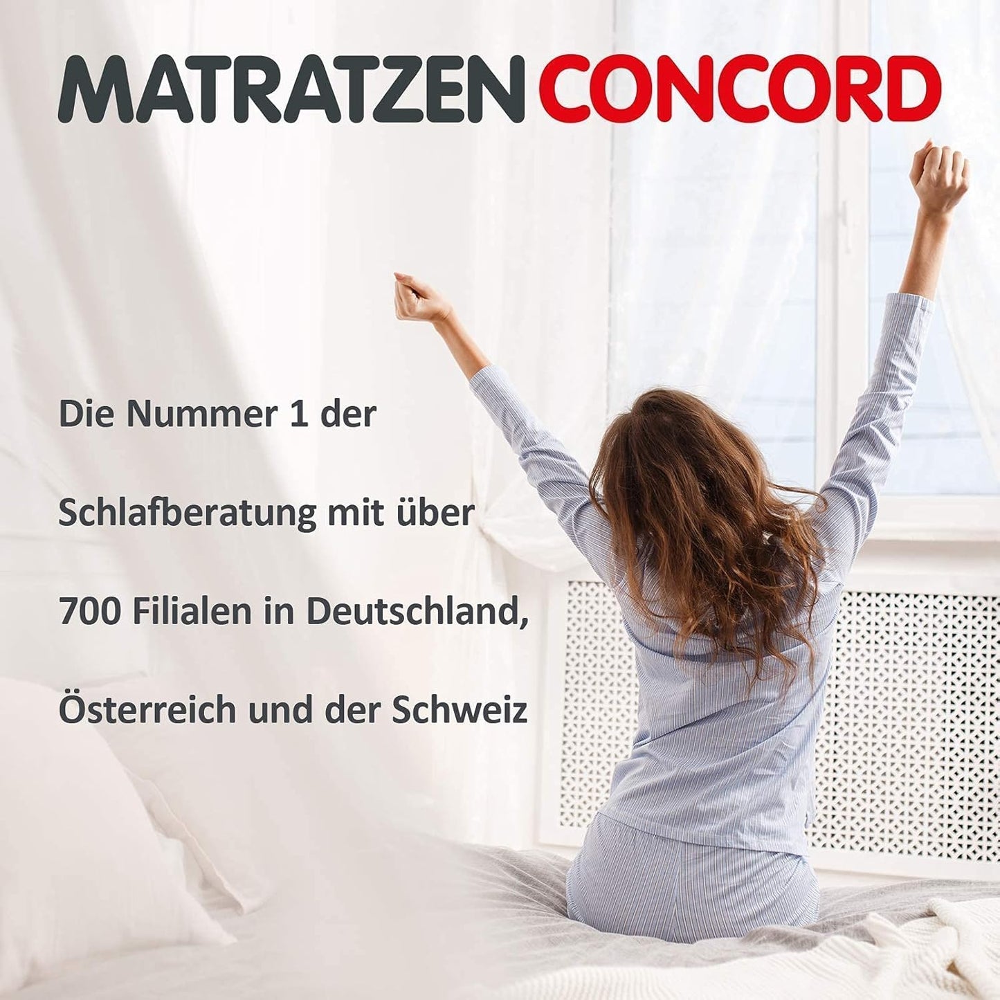 Matratzen Concord Taschenfederkernmatratze mit Duo Topper, Kaltschaum, Öko-Tex, atmungsaktiv