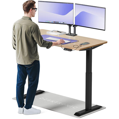 Desktronic HomeOne Elektrisch Höhenverstellbarer Schreibtisch, USB-Anschlüsse, Ergonomisch