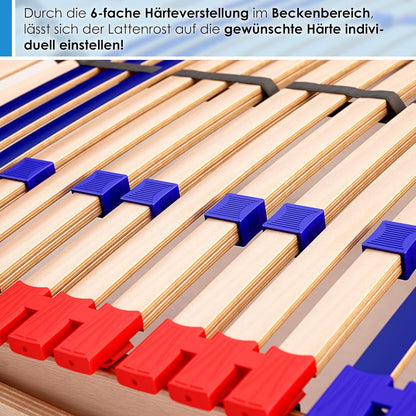 Schlummerparadies Lattenrost aus Buche – 7-Zonen, verstellbar