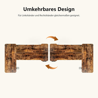 Acrolix Eckschreibtisch elektrisch höhenverstellbar – L-Form, ergonomisch, stabil
