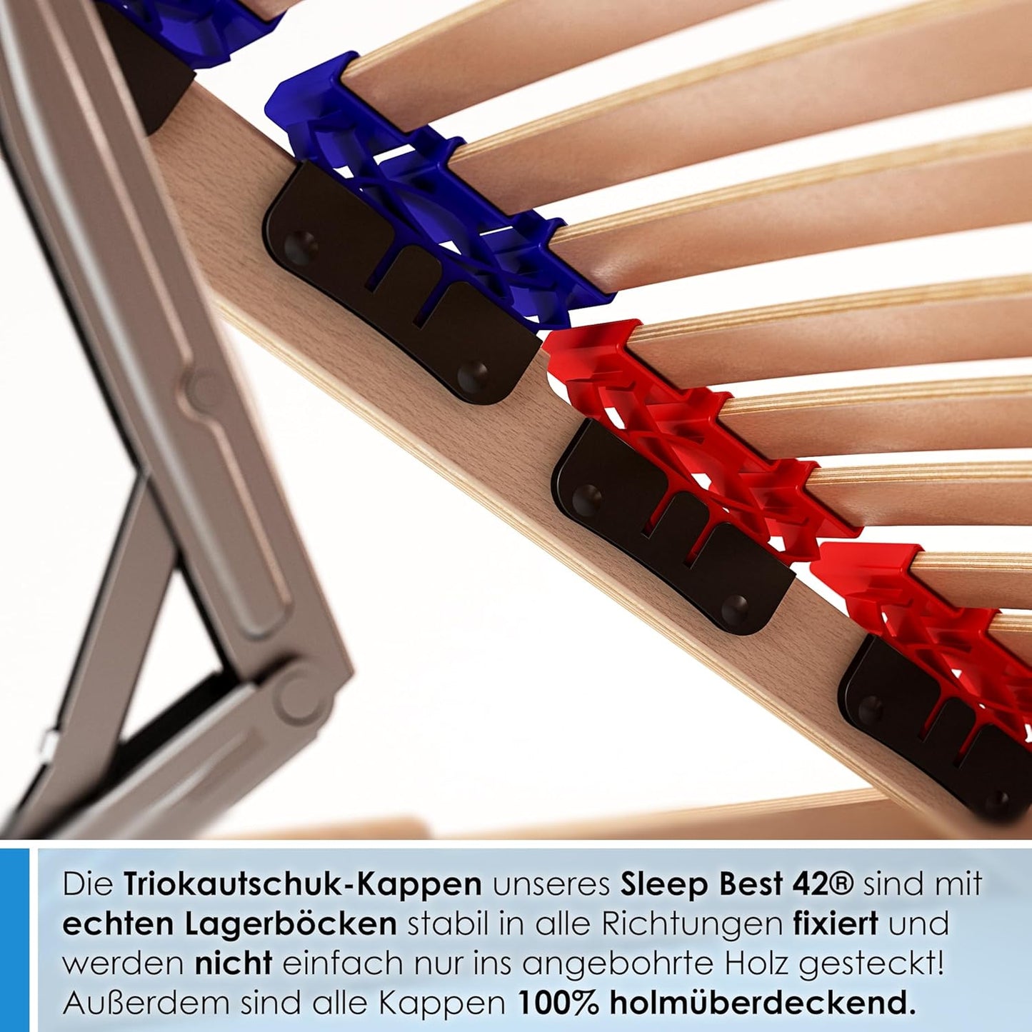 Schlummerparadies Lattenrost aus Buche – 7-Zonen, verstellbar