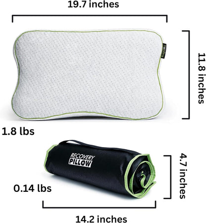 BLACKROLL Recovery Orthopädisches Nackenkissen – Memory Foam, Ergonomisch, Made in Germany